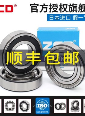 进口ZCD高速电机轴承6200 6201 6202RS6203 6204 62056206 6207ZZ