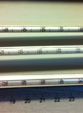 上海天垒产/高精密玻璃浮子密度计 比重计 0.600-1.900 精度0.001