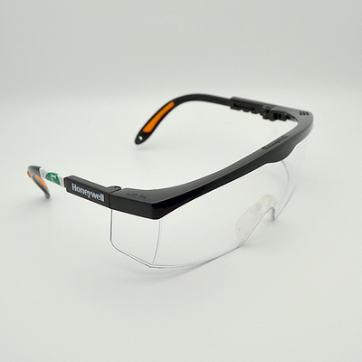 霍尼韦尔防尘冲击护目镜骑行防风镜100110劳保工业防尘防护眼镜