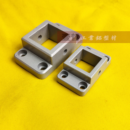 铝型材法兰固定座 3030铝合金型材单向连接座 4040型材可调节配件