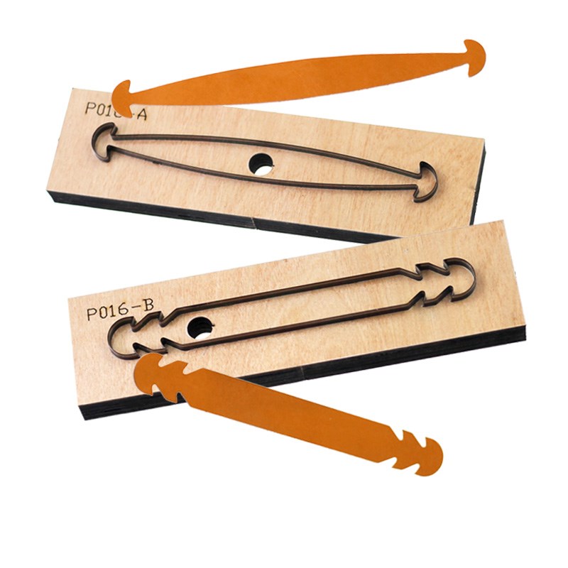 金致P016口罩带刀模金致激光刀模皮革挂件手工皮具定制DIY刀模