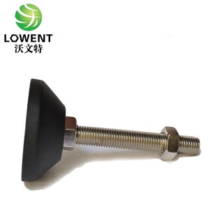 固定地脚杯脚垫D50M8M10M12 可调万向蹄脚 尼龙定向调整脚 调节脚