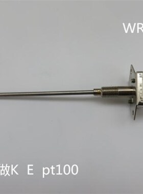 K型直插式热电偶/WRNK-101/热电偶K探头不锈钢温度传感器可弯曲式