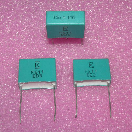 美国EC15uF75V 薄膜电容 美基美10UF/15UF 100V小体积薄膜电容