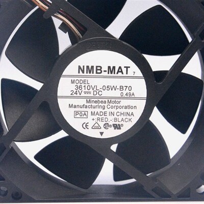 3610VL-05W-B70/B79 原装NMB 9025 24V 0.49A 9厘米 高端设备风扇