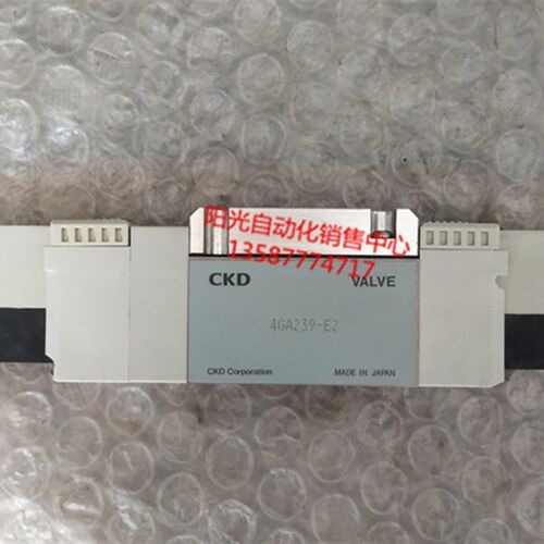 CKD电磁阀4GA239-06-E2-3,4GA239-C6/C8-E2成色新,性能好E21