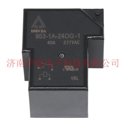 台湾欣大继电器 953-1A-24DG-1 40A电焊机专用 一组常开 4脚