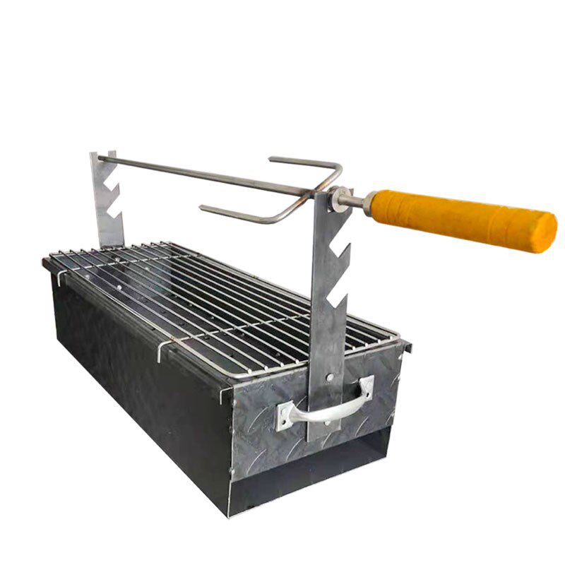 木炭烤羊腿炉子烧烤炉p烤鸡羊排炉烧烤箱烤肉架户外肉串炉加粗烤