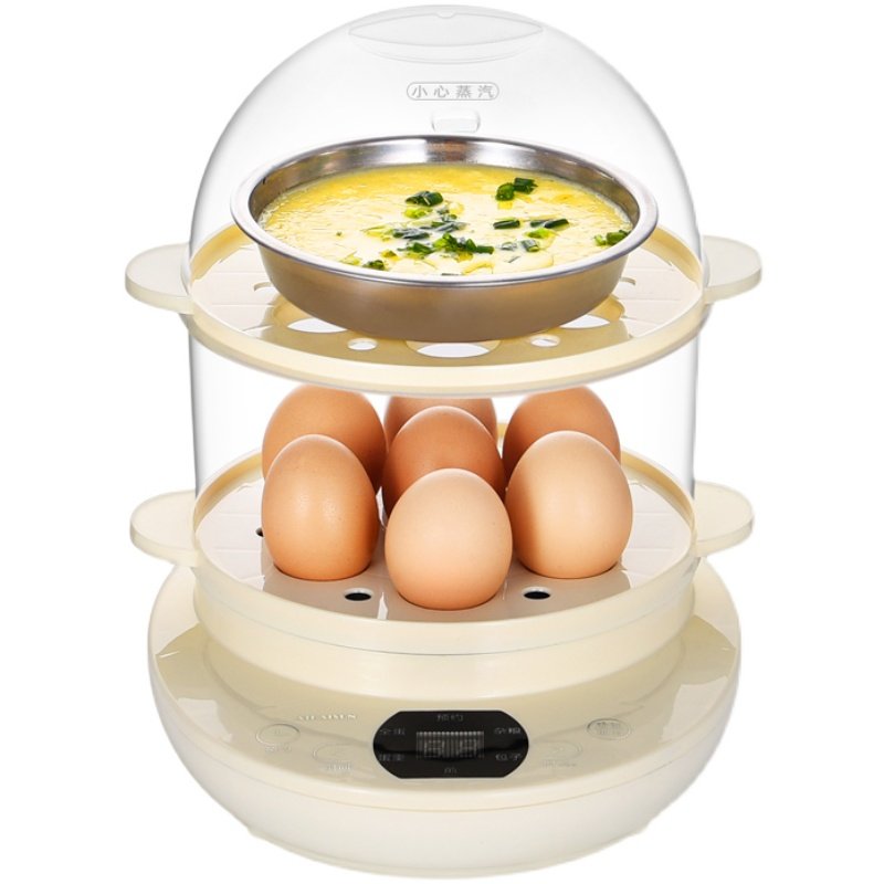 蒸蛋器可预约定时煮蛋器定时预约自动断电家用早餐U机小蒸锅鸡蛋
