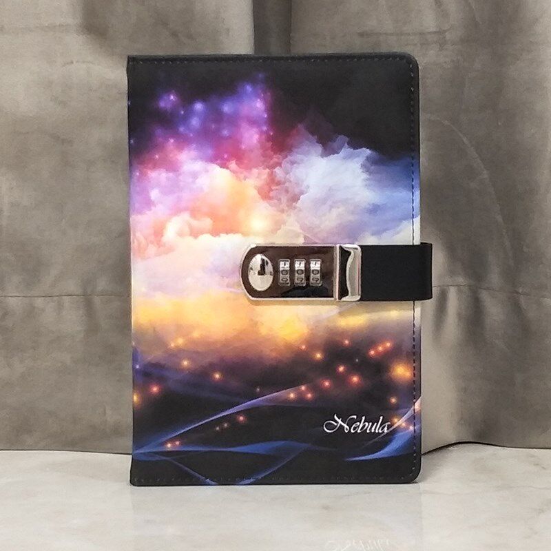 儿童带锁日记本少女心笔记本子简约文艺精致网红复古手帐A5记事本