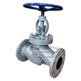 J41H 16铸钢碳钢锅炉高温蒸汽法兰截止阀DN20