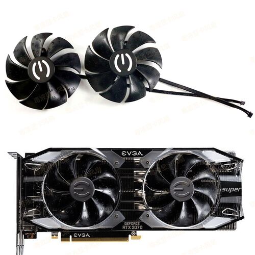 EVGA RTX2060S 2070 2070S 2080 2080S 2080Ti XC ULTRA显卡风扇