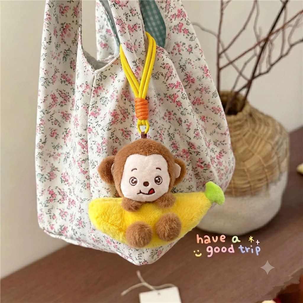 连云港花果山官方正品香蕉猴挂件