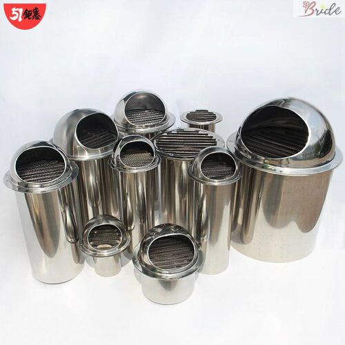 止回阀不锈钢烟道止逆阀厨房通风油烟机风帽潜水防风罩外墙出风