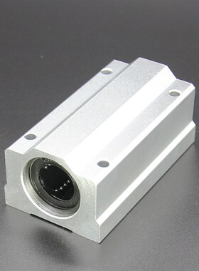 光轴滑套加长箱式直线滑块光杆轴承座SCS8L10 12 16 20 25 30 UU