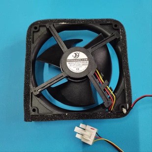 适用美的BCD-318WTPZM（E）冰箱冷冻室风扇风机冰箱配件0.22A