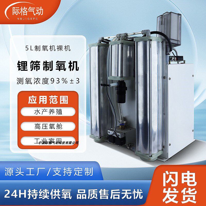 5L制氧机家用吸氧器氧气机便携式高原户外车载小型呼吸氧气泵