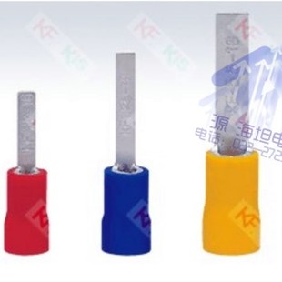 克爱斯KF 紫铜正品 DBV5.5-14 片形绝缘端头 接线端子 线耳