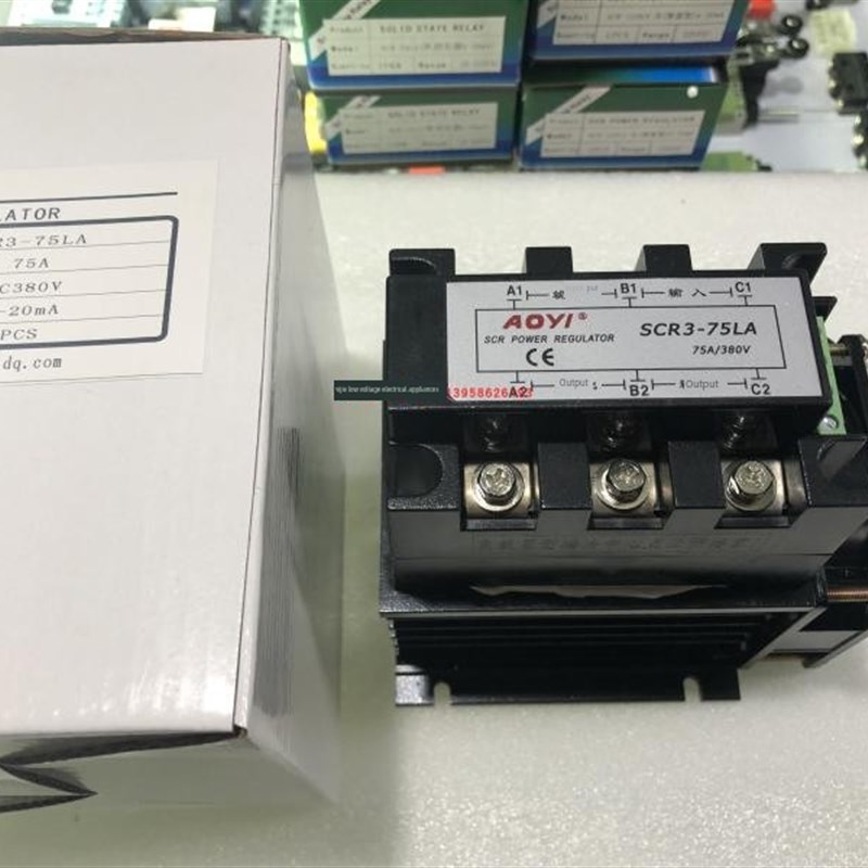 奥艺上海奥艺电器Scr3-40La三相调压模块电源调节器40A