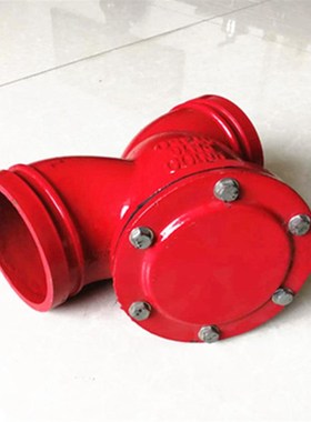 G81H-16沟槽Y型过滤器管道除污过滤器沟槽式消防卡箍阀门过滤器