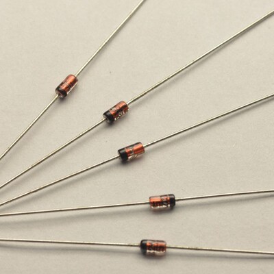 IN4148 1N4148 全新开关二极管 玻璃二极管  500只/包=11元