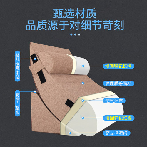 床头靠垫大靠背沙发靠背垫靠枕斜躺床上护腰孕妇S软包半躺护理老