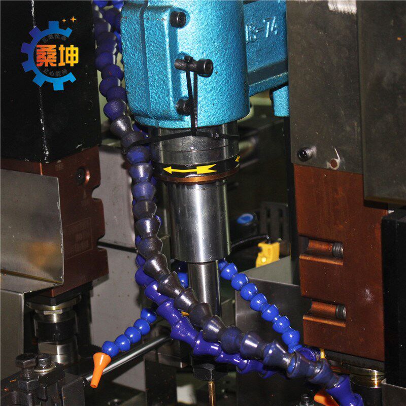 全自动铣扁机全自动钻孔铣扁机小滑杆全自动钻孔U铣扁机量大价优