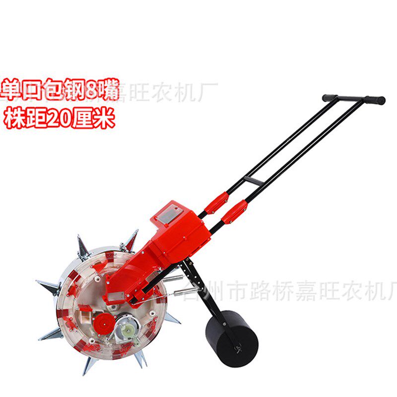 手推式种花生玉米大豆播种神器新款包钢小型多功能Y点播机精播机