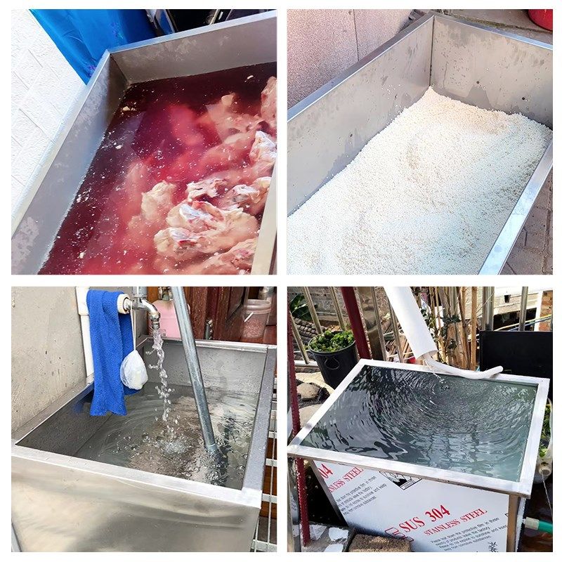 304不锈钢水箱k方形水桶蓄水储物方箱卤煮桶解冻浸泡池储水箱定制