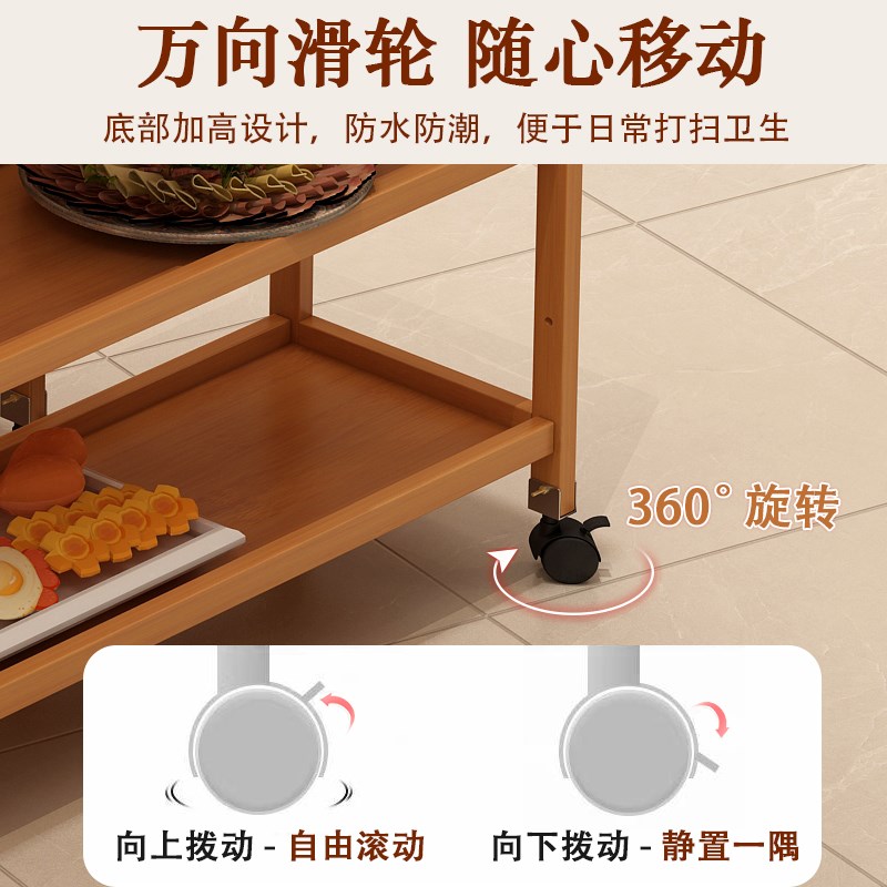 火锅店专用厨房置物架子摆蔬菜盘放菜品餐厅商用S推车饭店烧烤菜