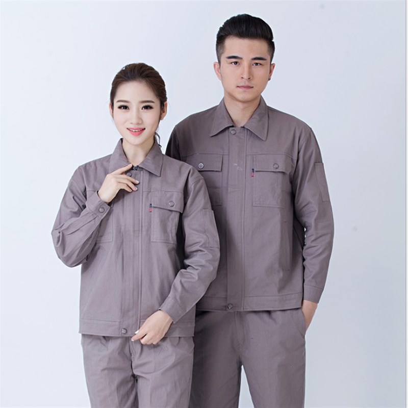 工作服套装阻燃工作工t程服 工装电焊工耐磨全棉劳保服装