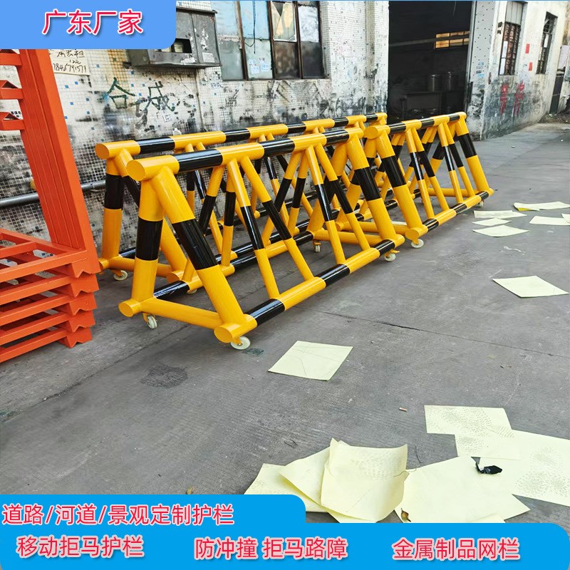 现货拒马护栏学校门口拒马移动路障道路挡O车拒马防撞护栏工厂