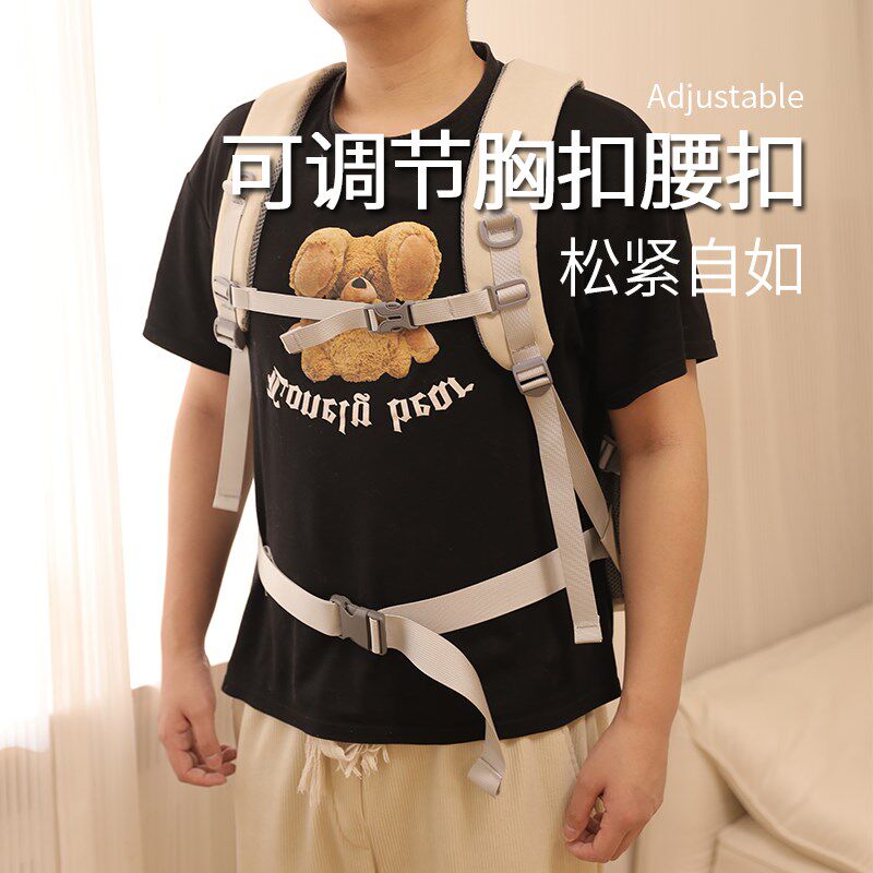 猫包外出便携双肩宠物出行大容y量书包猫咪外带夏天透气狗包猫背