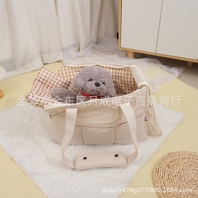 韩版现货狗狗猫咪外出q包宠物猫背包小型犬便携单肩手提斜挎外带