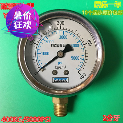 WXYD   耐震压力表  400KG/5000PSI
