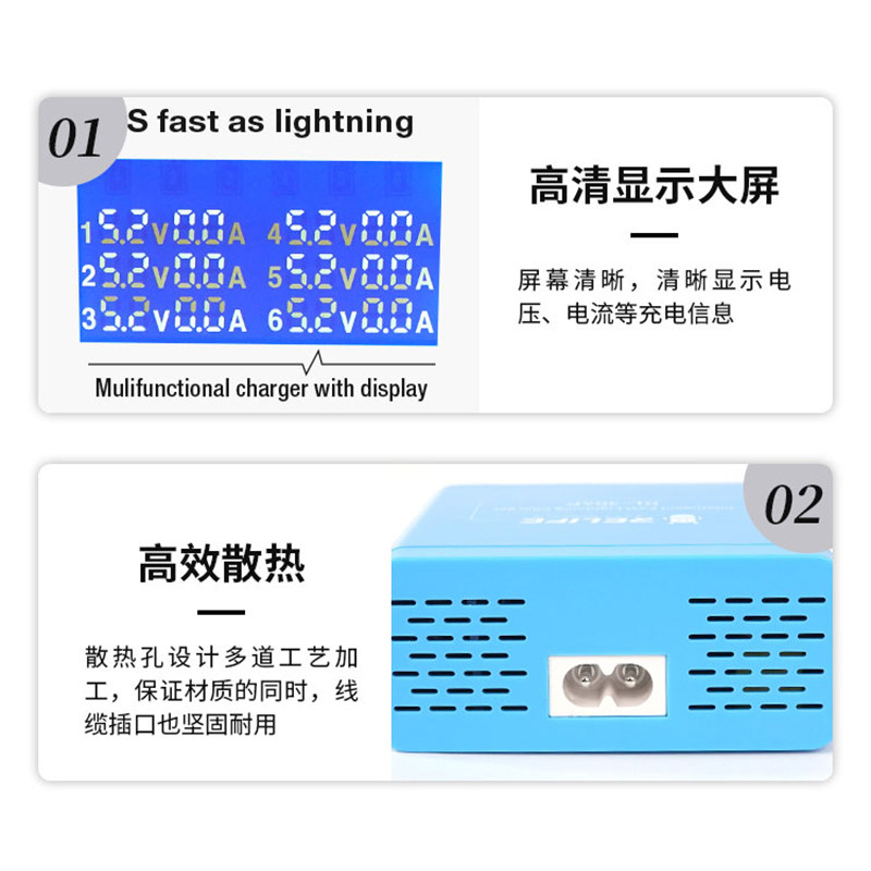 usb充电器PD QC3.0快充插座 5V3.5A多功能手机快速充电智能电源