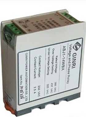 电压相序保护器ABJ1-13W,ABJ1-14W 冰箱保护器欠电压保护器