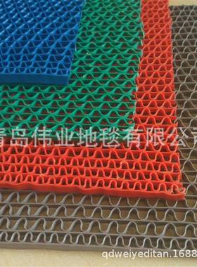 直销防滑垫室地垫灰色5浴房毫米商用泳池厨S型滑PVC塑料镂空PS-S