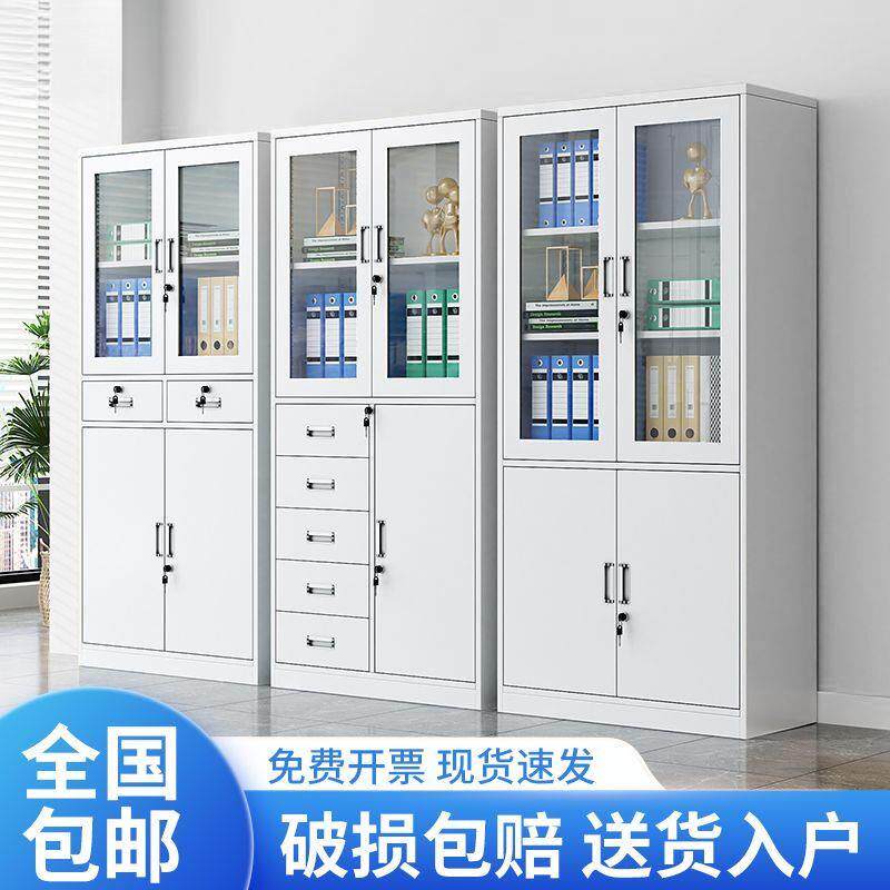 铁皮文件柜办公柜资料档案储柜钢制凭见详情证柜家用更衣物锁柜带