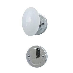 陶瓷分体分锁白色球门家用体式卧室形锁通用木MRH锁whitedoorknob