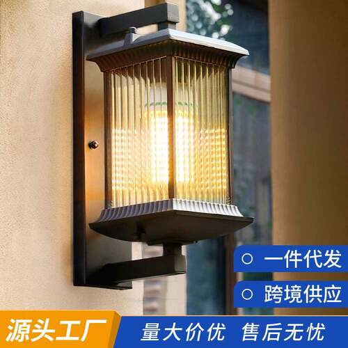 太阳能壁户外小长虹6道灯墅庭院过外墙防水中山厂家户外别壁灯