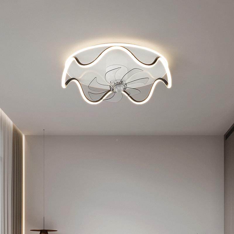 网红卧室摇头风灯2025年新款儿童扇极房现代简约灯具主卧505吸简