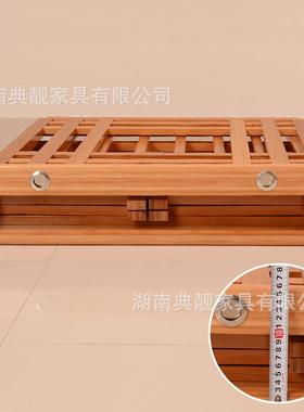 烤桌子家用正形取折叠抽屉方烤火架简易火冬季客厅餐厅实93031木