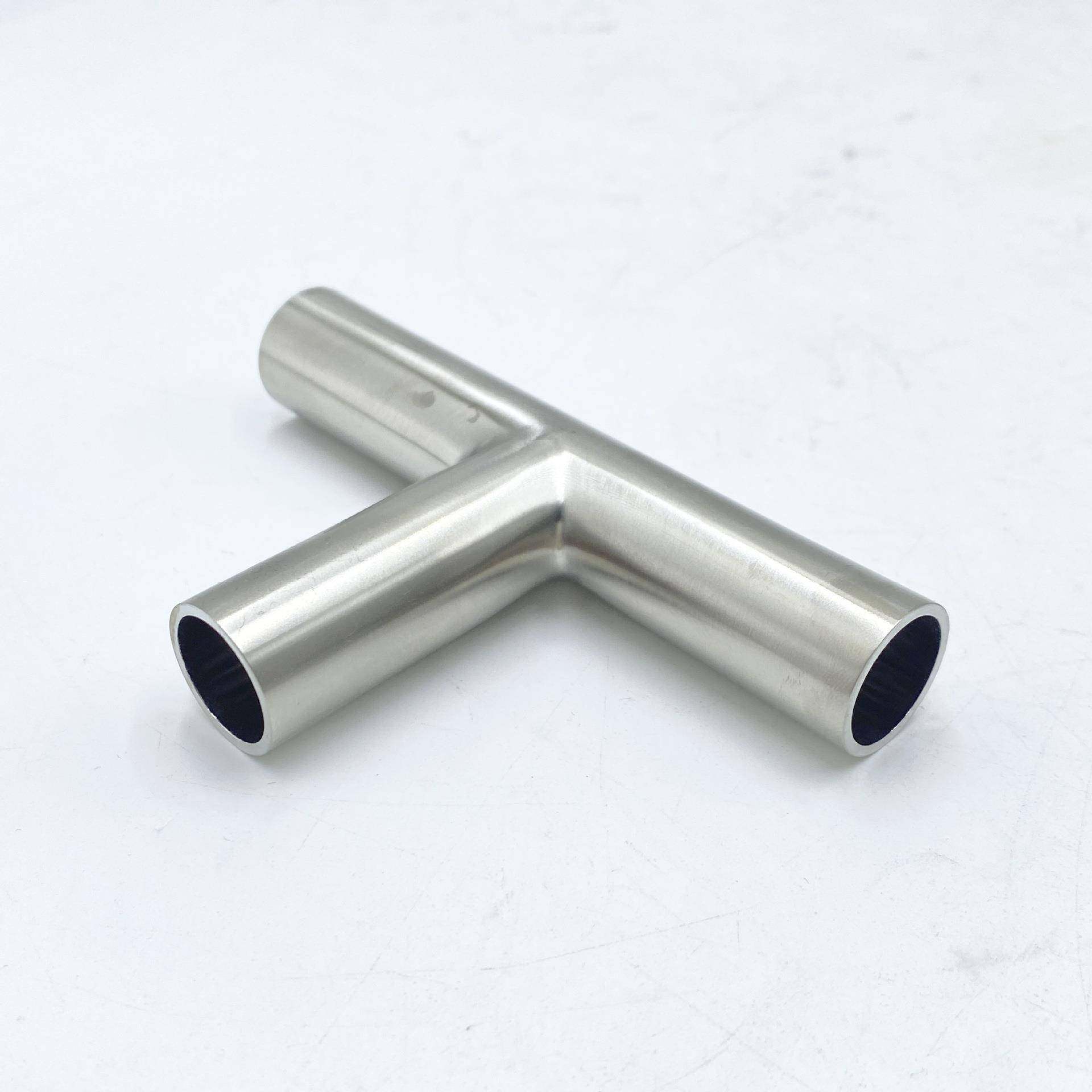 BA/EP级不锈钢头焊接EP三通大头弯31件6L加长3A电解抛光管自动小