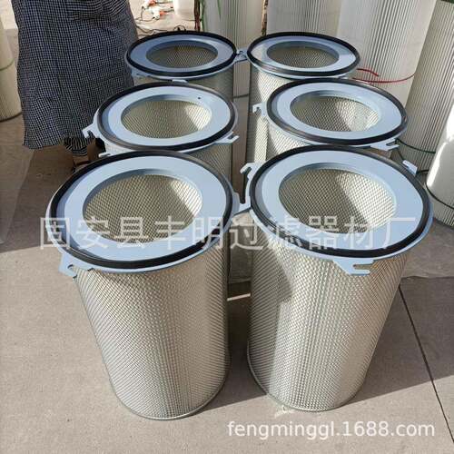 三挂钩除尘滤芯三爪装除尘吊滤筒盘悬耳挂式粉尘滤TKG芯铁盖卡铝