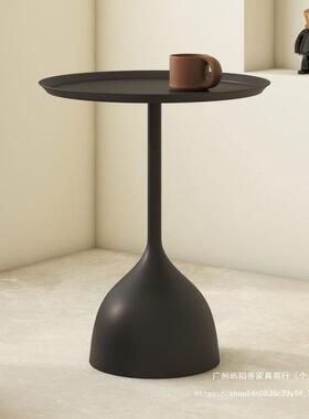 边沙发风创意小茶几LPO子家用迷你置物架可移动小桌奶油床头柜几