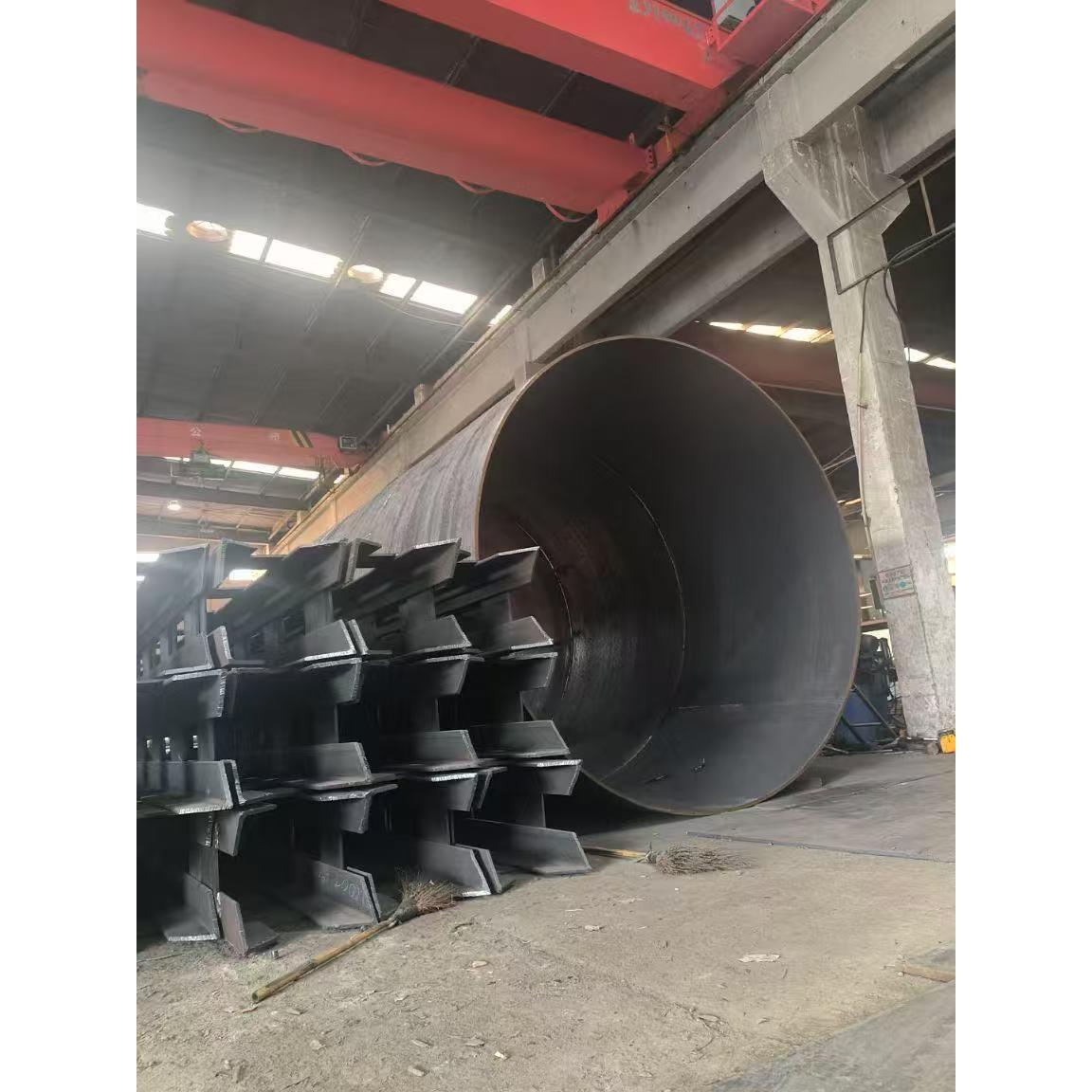 格构柱钢结构加工制作工程地铁箱型柱钢板切割焊接止水钢板