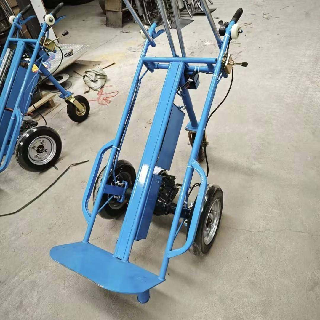 厂家地板砖车工具运车爬楼电动手推车小拉货运电动搬运输推搬车载