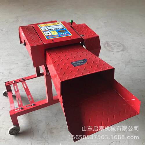 用小型电动切草机养殖羊青草碎机长家度可调出料WQK草均牛匀铡草
