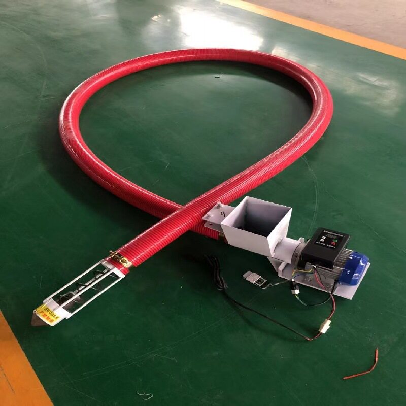 塑料颗粒软管绞龙提升输送机